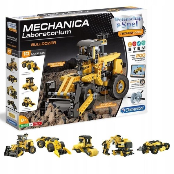 Clementoni Mechanická laboratoř Buldozer Clementoni