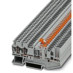 Phoenix Contact 3040766 oddělovací svorka 5.2 mm pružinová svorka šedá 50 ks