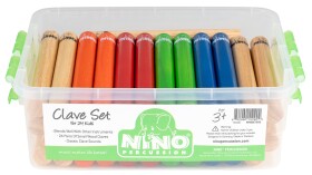 NINO Percussion NINOSET502 Claves Box Set
