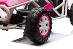 Mamido Elektrické autíčko Buggy A8812 24V růžové