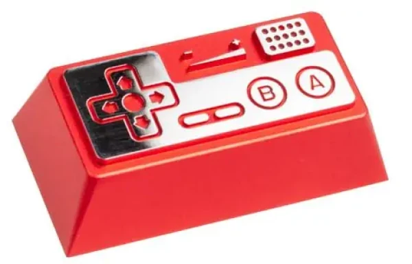 ZOMOPLUS Aluminium Keycap Retro Gamepad II - red 714216998494