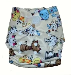 GaGa's Látková plena AIO Kočky na suchý zip (8594197441477)