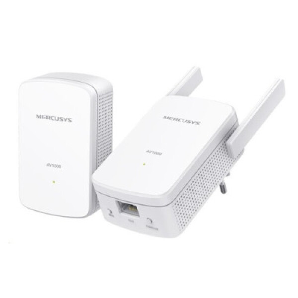 MERCUSYS MP510 KIT WiFi4 Powerline set (N300,AV1000,2,4GHz,1xGbELAN)