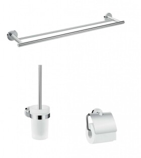 HANSGROHE - Logis Universal Sada doplňků do koupelny, chrom 41727000