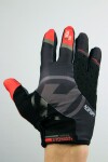 Rukavice HAVEN SINGLETRAIL LONG black/red