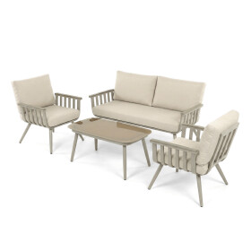 Zahradní sestava, hliník, béžová, AZS-S1921 CRM