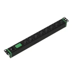 APC Easy Rack PDU Basic 1U / Rozvodná jednotka PDU / Horizontální / 230 V / 16 A / 3700 W / C20 - 8x C13 (SEP6116G)