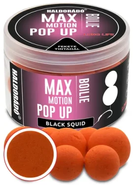 Haldorádó Pop-Up Boilies Max Motion 50g 16+20mm Černá chobotnice (HD28809)
