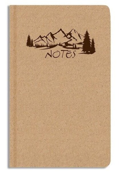 Notes A5 kraft Hory