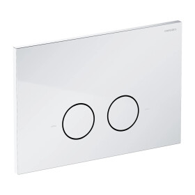 OMNIRES - STEEL-R45 splachovací tlačítko z nerezové oceli, chrom lesk ST45PS1CR