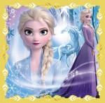 TREFL Puzzle 3v1 Frozen - Síla Anny a Elsy