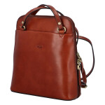 Luxusní kožený kabelko batoh 2 v 1 Katana deluxe, hnědý