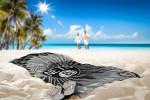 Great Branding Osuška Brooklyn Nets NBA Psychedelic Beach Towel 76 x 152 cm