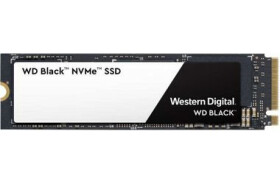 WD Black NVMe SSD 500 GB / M.2 2280 NVMe / PCIe 3.0 x4 / RW: 3400 2500 MBps / IOPS:410K 330K / MTTF 1.75mh / 5y (WDS500G2X0C)