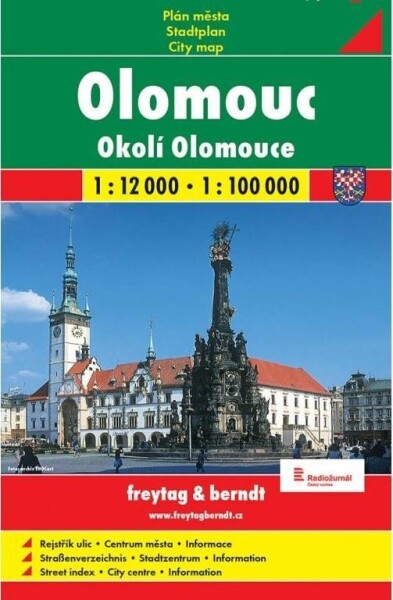 Olomouc mapa 1:12 000