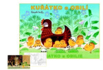 Kuřátko a obilí - Omalovánky A5