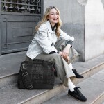 Cestovní taška Reisenthel Allrounder M Bouclé black