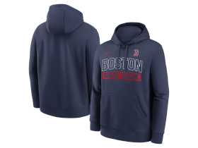 Nike Pánská mikina Boston Red Sox MLB Club Fleece Pullover Hoodie Velikost: M