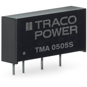 TracoPower TMA 1515S DC/DC měnič napětí do DPS 15 V/DC 15 V/DC 65 mA 1 W Počet výstupů: 1 x Obsah 1 ks