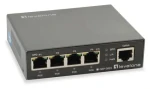 LevelOne GEP-0523 / Switch / Unmanaged / 5x GbE / 4x PoE+ porty / 60W PoE / kovové tělo (GEP-0523)
