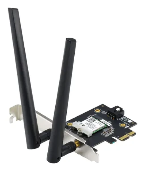 ASUS PCE-AX1800 / WiFi síťový adaptér / PCI-Express / WiFi 6 / Bluetooth 5.2 (90IG07A0-MW0B00)