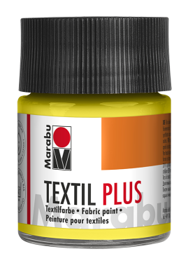 Barva na textil Marabu Textil Plus 50 ml - žlutá citron 020