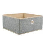 MSV prodyšný zásuvkový box šedý / polypropylen / 26.5 x 26.5 x 13 cm (3700703911326)