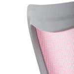 Dětská židle, výškově nastavitelná, růžová síťovina, KA-K2008 PINK
