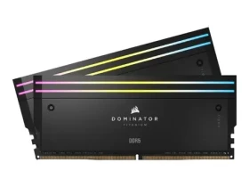 Corsair Dominator Titanium RGB 96GB (2x48) DDR5 7000MHz / C40 / DIMM / XMP 3.0 (CMP96GX5M2B7000C40)