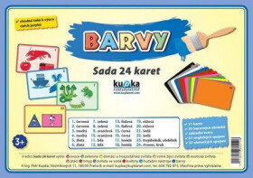 Barvy - Sada 24 karet - kolektiv autorů