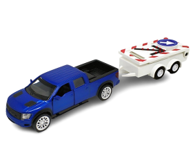 1:52 Ford F-150 SVT Raptor se silničním výstražným vozidlem - Sparkys