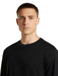 Pánské merino triko dlouhý rukáv ICEBREAKER Mens Merino 150 Tech Lite LS Relaxed Tee, Black velikost: M
