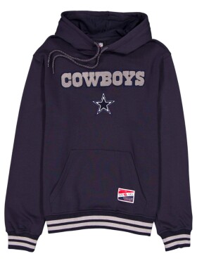 New Era Pánská mikina Dallas Cowboys NFL Felt Logo Throwback Hoodie Velikost: M