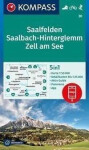 Saalfelden, Saalbach-Hinterglemm, Zell am See 1:50 000 / turistická mapa KOMPASS 30, 1. vydání
