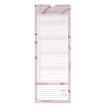 Busy B Nástěnný kalendář Slim Birds 2026, multi barva, papír