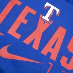 Nike Pánská mikina Texas Rangers MLB Club Slack Hoodie Velikost: S