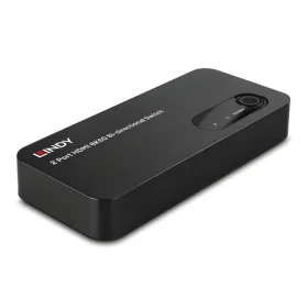 Lindy 38339 černá / Přepínač HDMI / 2 porty / 8K 60Hz / HDR / obousměrný (38339)