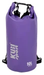 KUBIsport Lodní vak 10 l fialový / Nepromokavý vak / Objem 10 l (05-BA10K-F)