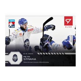 Hokejová karta Live Tipsport 2024-2025 - L-15 Petr Straka