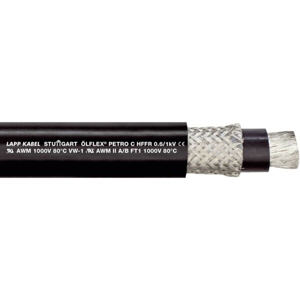 LAPP ÖLFLEX® PETRO C HFFR 23266/1000 řídicí kabel 5 G 4 mm², 1000 m, černá