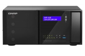 QNAP QVP-41B-8G-P - NVR dozorovací server a řízený PoE switch v jednom řešení (QVP-41B-8G-P)