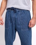 Service Works Pinstripe Denim Chef Trousers Pants INDIGO M