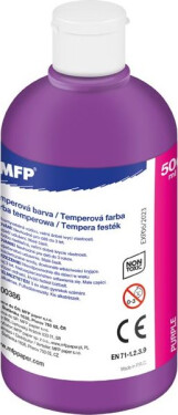 Temperové barvy 500ml fialová