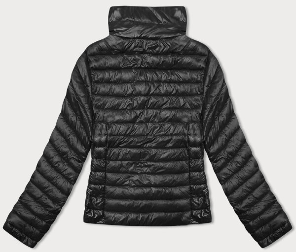 Černá dámská prošívaná bunda se stojáčkem J Style (16M9130-392) odstíny černé 48