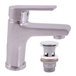 RAV Slezák - COLORADO - Umyvadlová baterie s výpustí, Chrom, 3,8" CO127.0