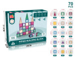 Mamido Magnetická stavebnice Piping building blocks 70 dílů