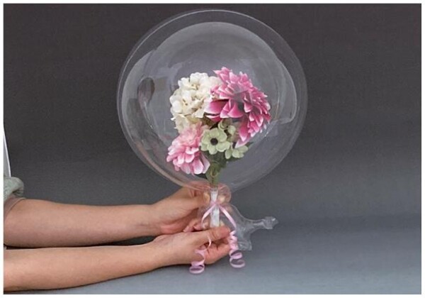 Průhledný balónek Aqua balloon 17,5 cm Průhledný balónek Aqua balloon 17,5 cm