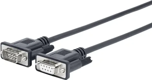 VivoLink Pro RS-232 kabel M-F 1.8m / zlacené konektory (PRORS1.8)