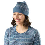 Unisex merino čepice SMARTWOOL Thermal Merino Reversible Cuffed Beanie, Nightfall Fair Isle Fun univerzální
