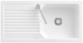 Keramický dřez Villeroy & Boch Linara 60, 338601RW Stone white 338601RW